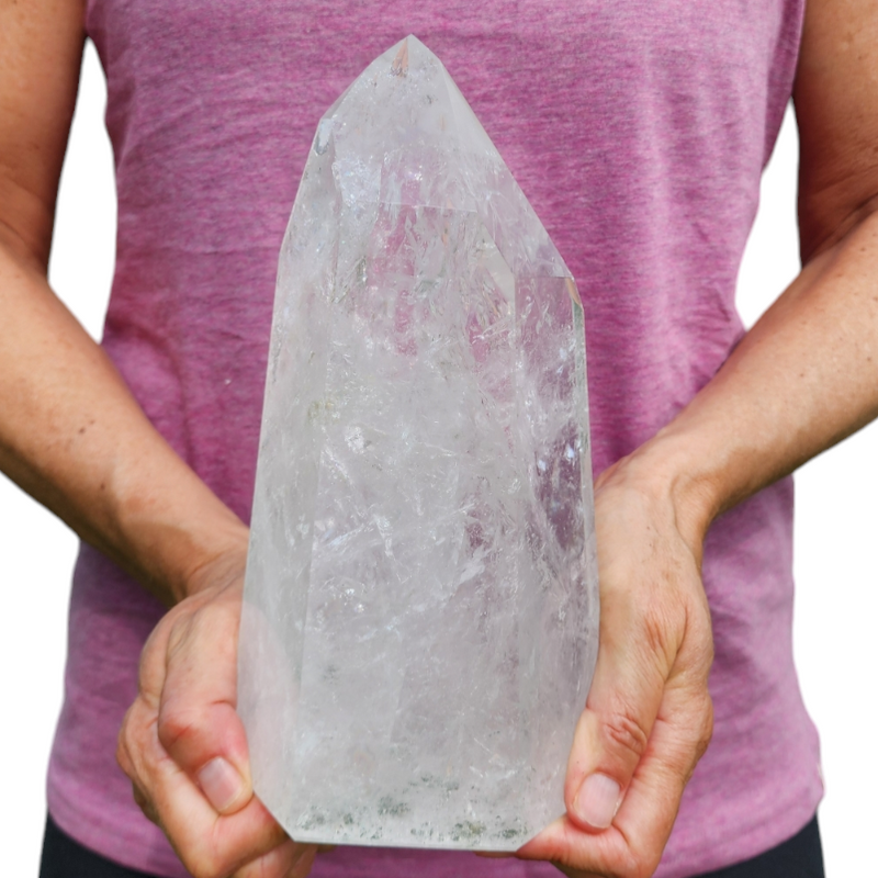 Quartz Crystal for Sale | Dinomite Rocks and Gems | www.earthcrystals.com