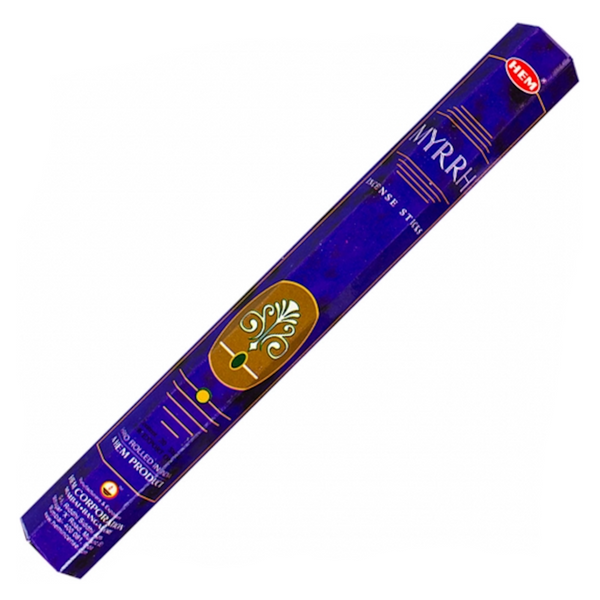 Hem Hexagonal Pack Incense 20 gr - Myrrh