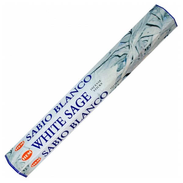 Hem Hexagonal Pack Incense 20 gr - White Sage